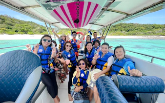 from pattaya: private speedboat to koh samae san (nemo island) with snorkeling & beach bbq-11
