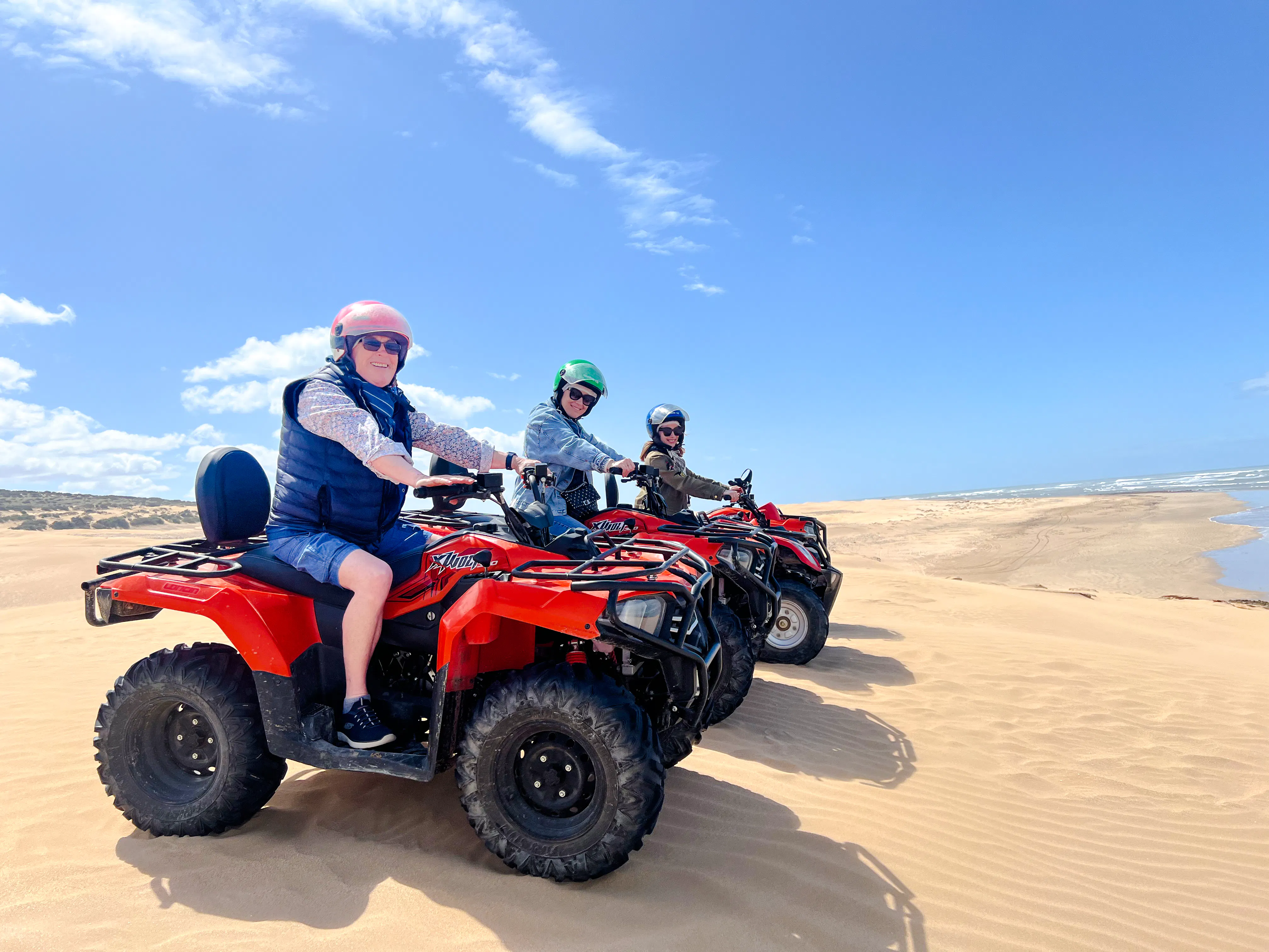 Essaouira Beach and Dunes Quad Bike Tour with Mint Tea