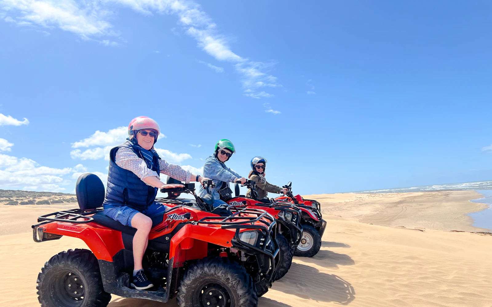 Essaouira Beach and Dunes Quad Bike Tour with Mint Tea