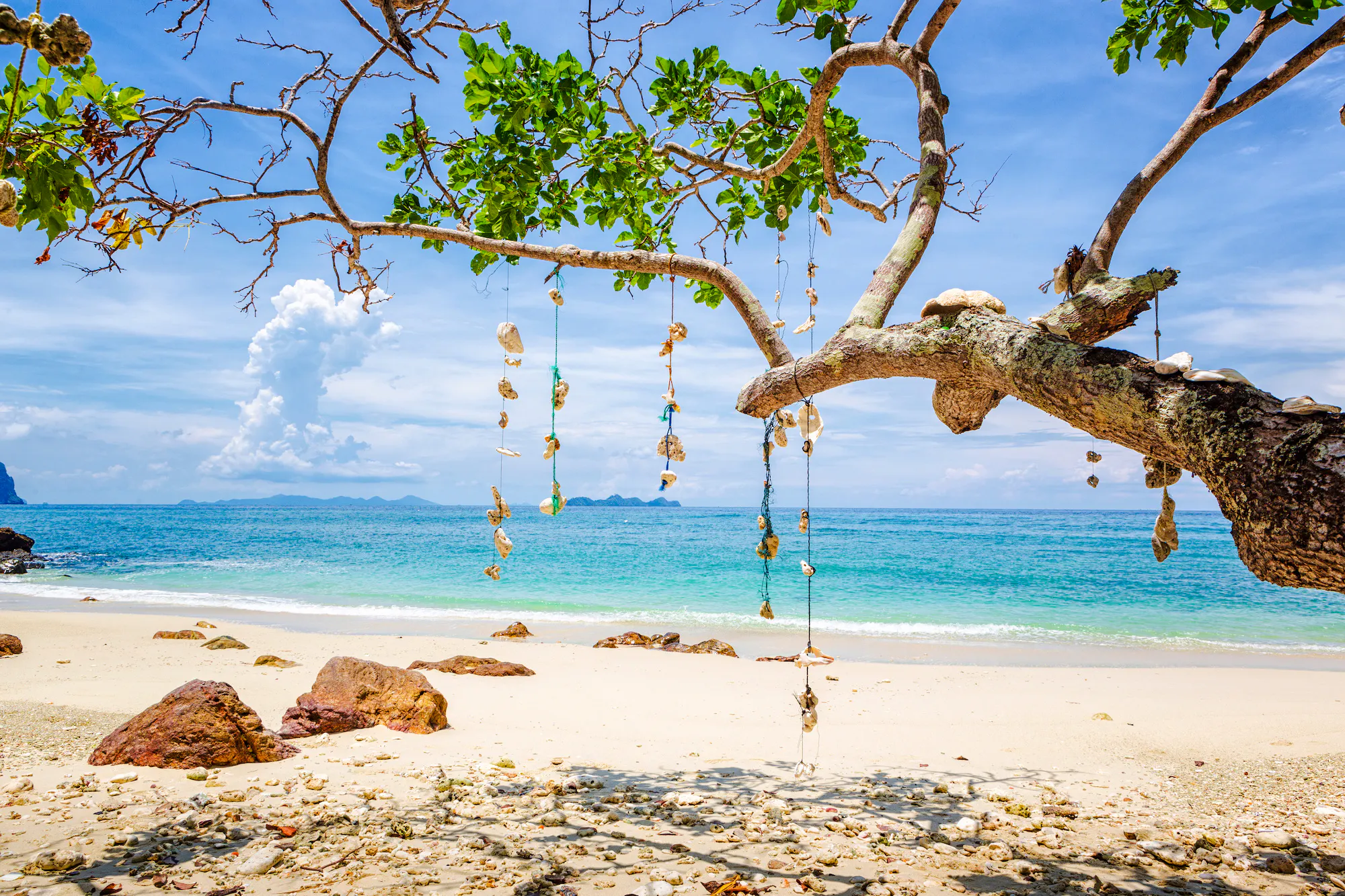 From Koh Lanta: 4 Islands Longtail Boat Tour with Emerald Cave