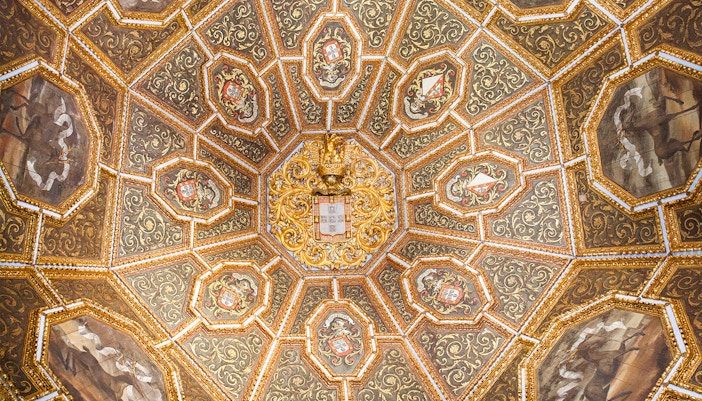 Pena Palace featured Ornate Stuccos