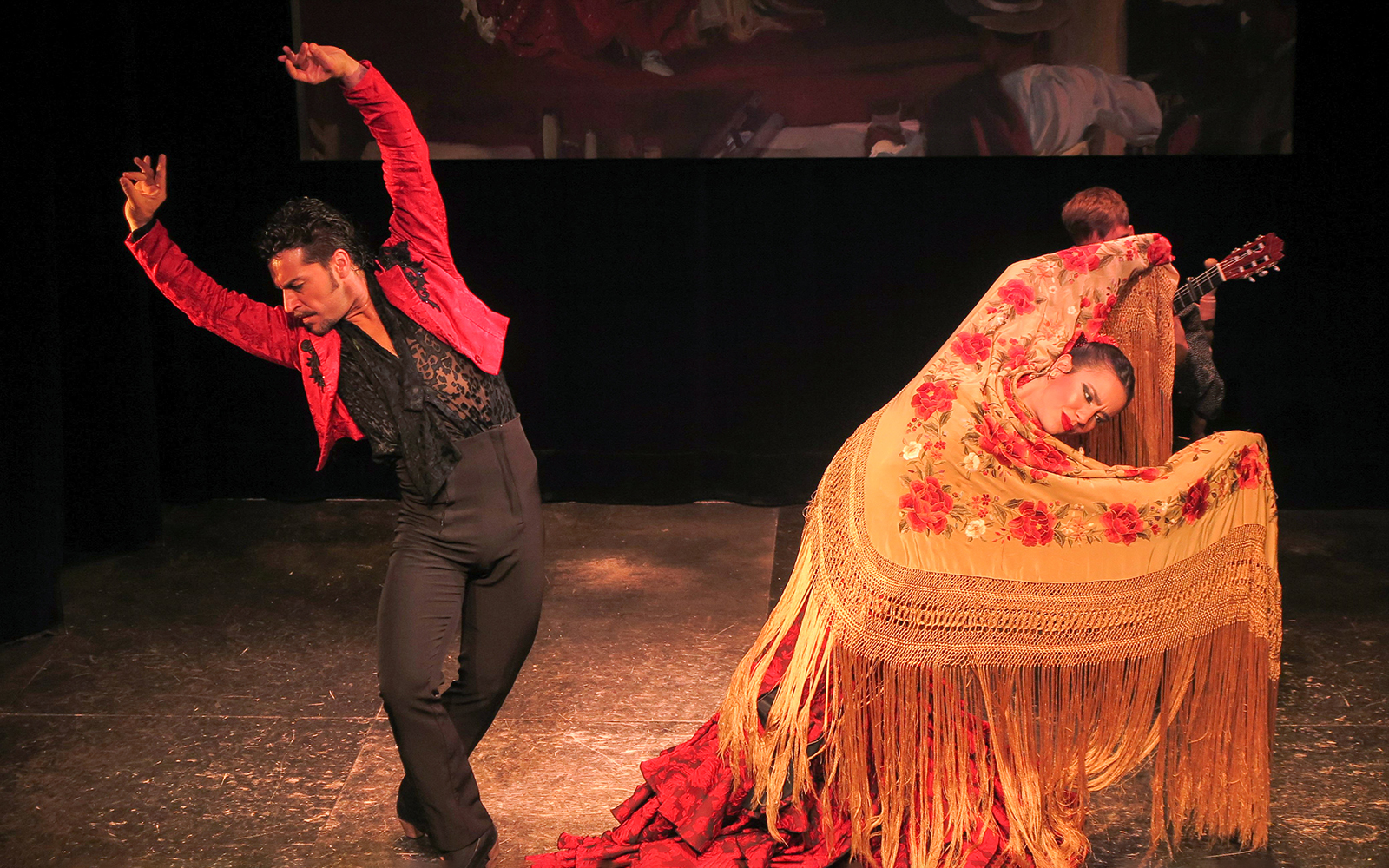 Modern flamenco dancers