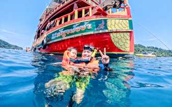koh chang 3 or 4-island big boat snorkeling tour with lunch-6