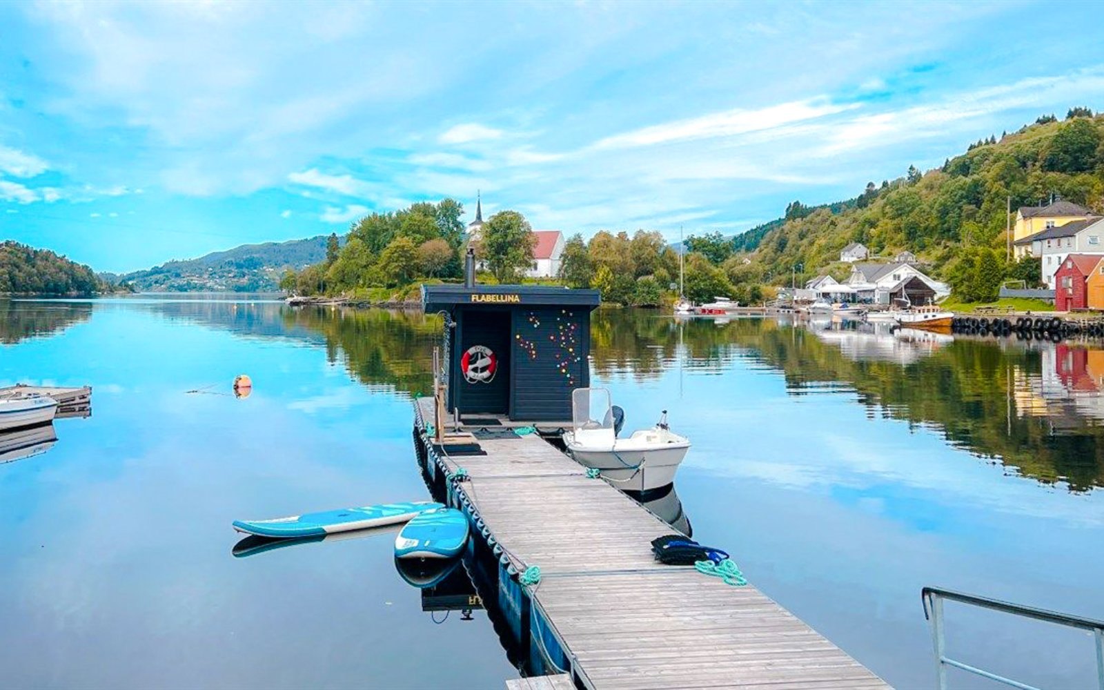 Путешествие на пароме до Остероя 