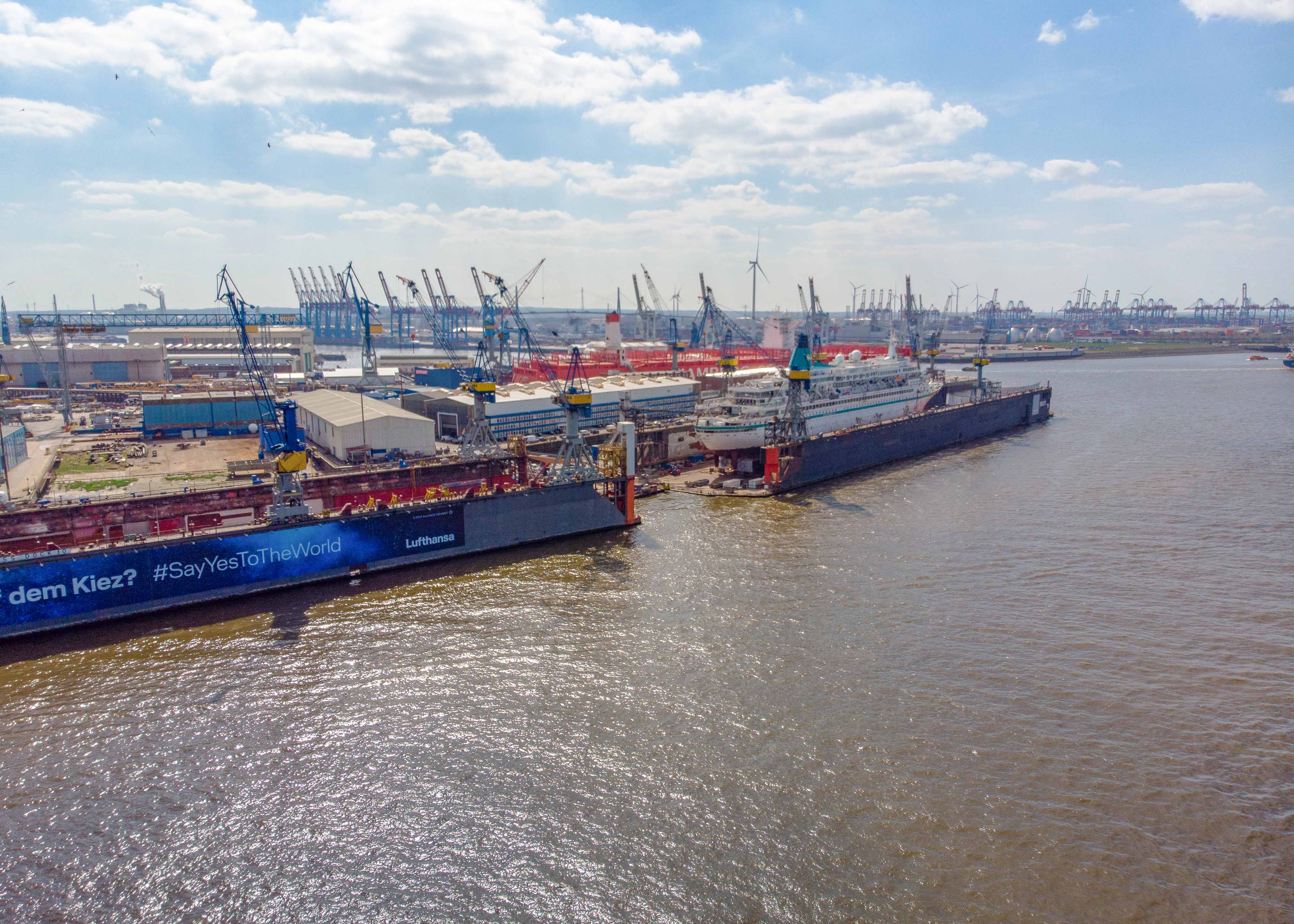 Docks of Blohm and Voss