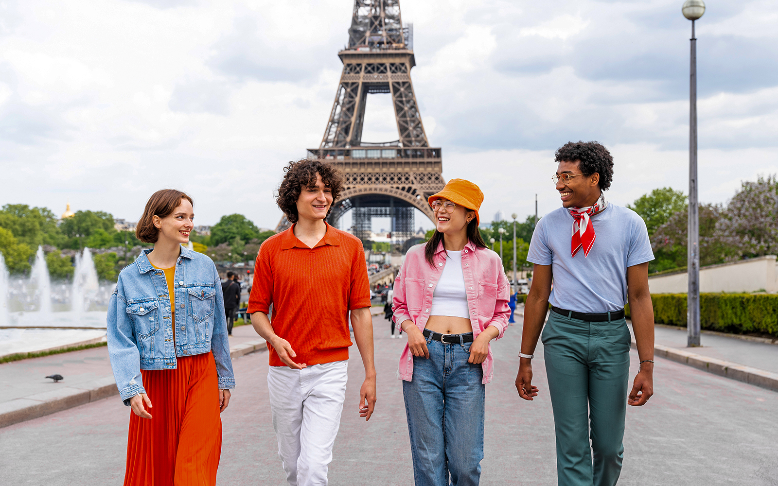 Walking to Basilica of Saint-Denis
