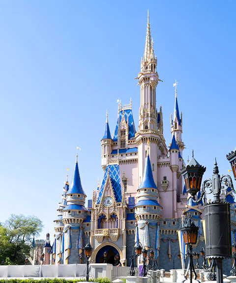 Cinderella Castle at Magic Kingdom, Walt Disney World Orlando.