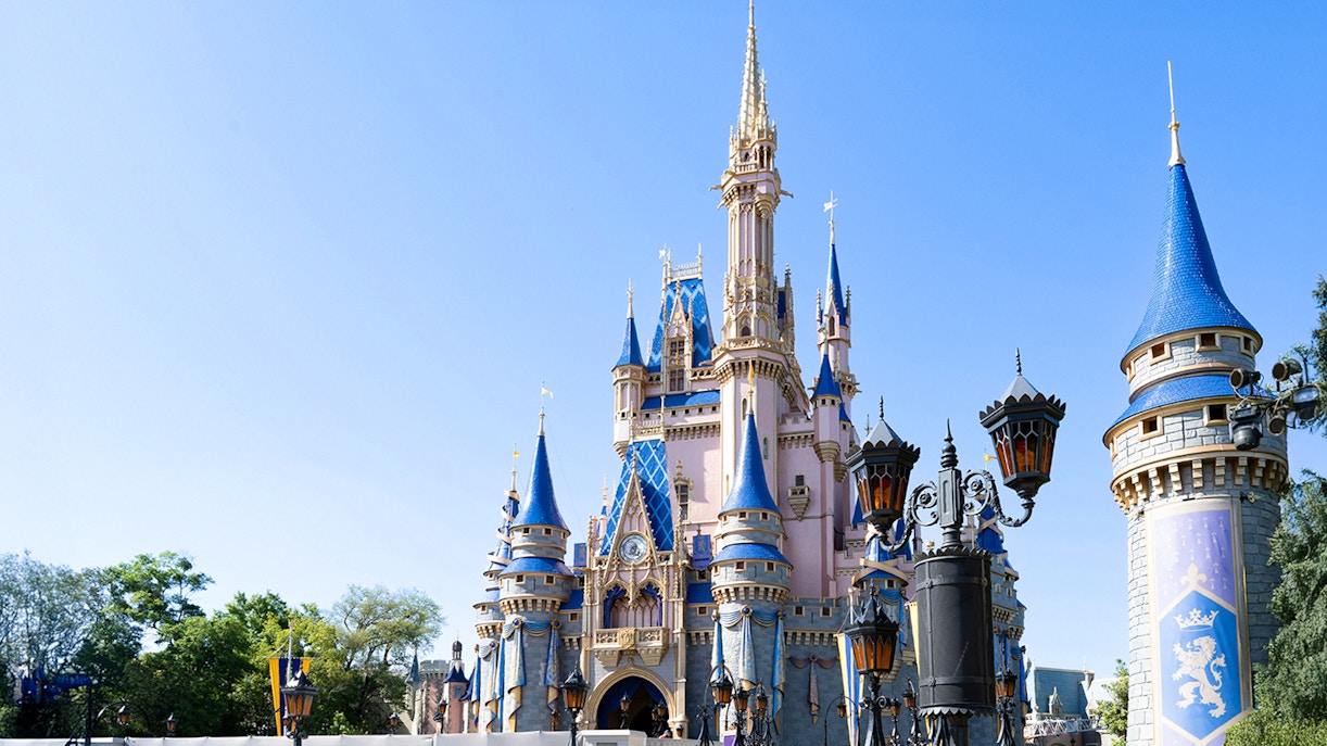 Cinderella Castle at Magic Kingdom, Walt Disney World Orlando.