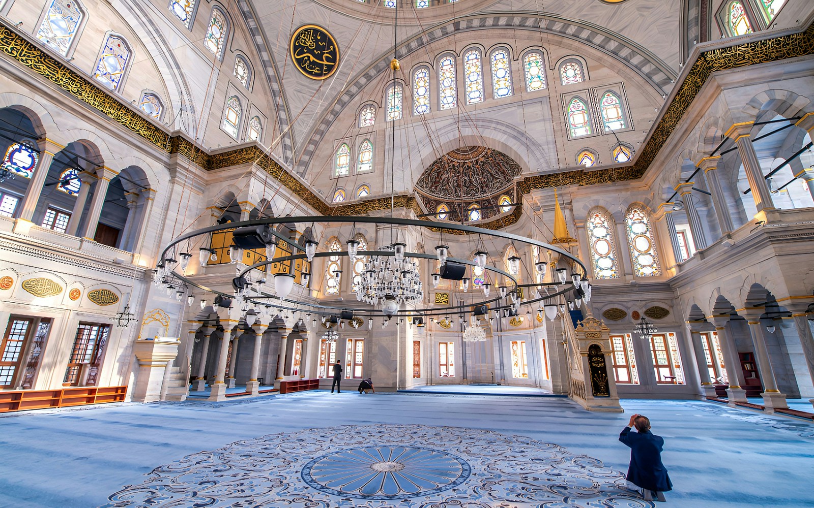 Mihrab and Minbar at the Blue Mosque