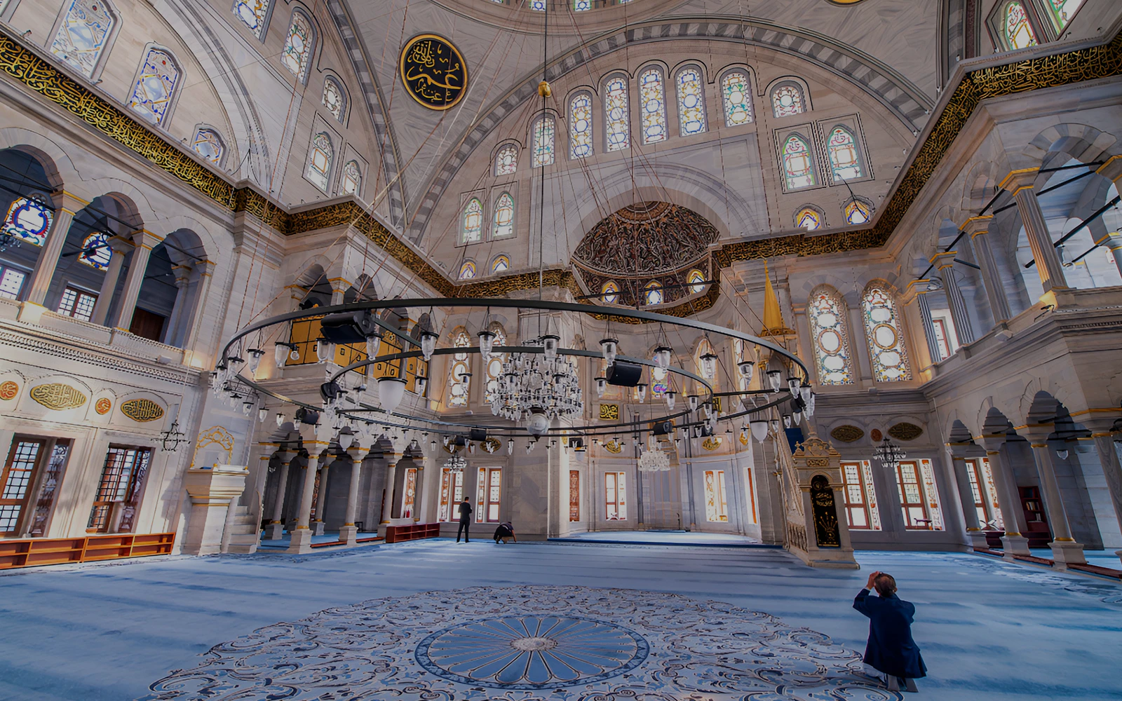 Blue Inside Blue Mosque Interior | Iznik Tilework & Intricate Designs