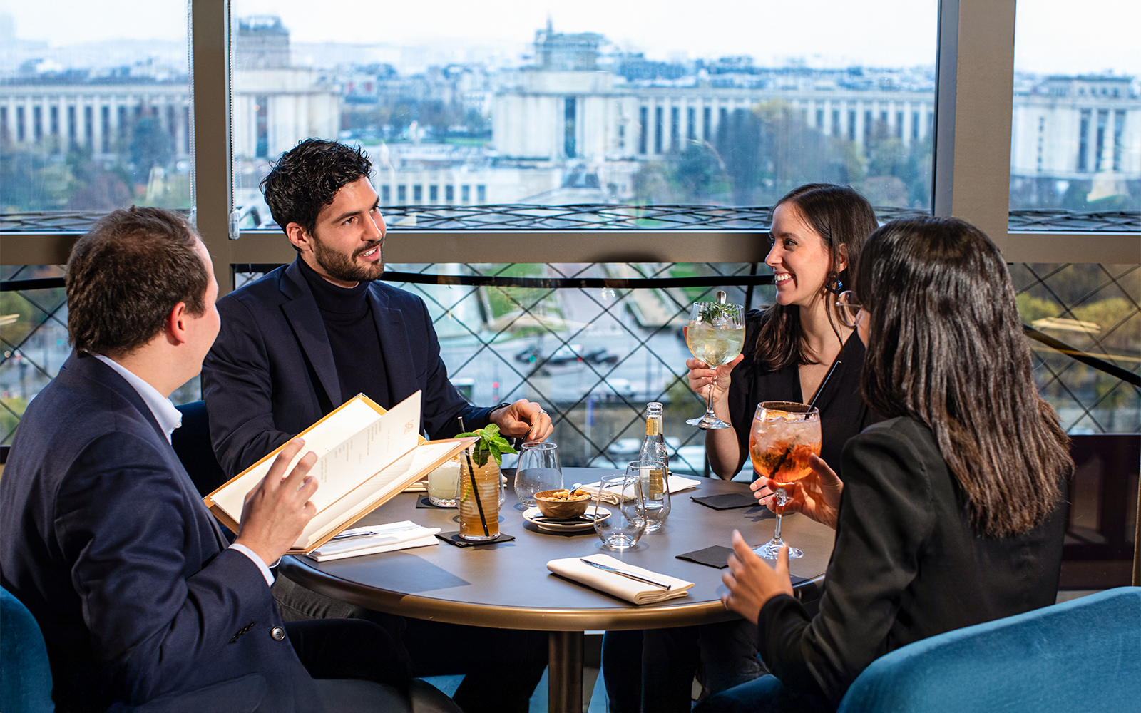 Lunch at Eiffel Tower's Madame Brasserie