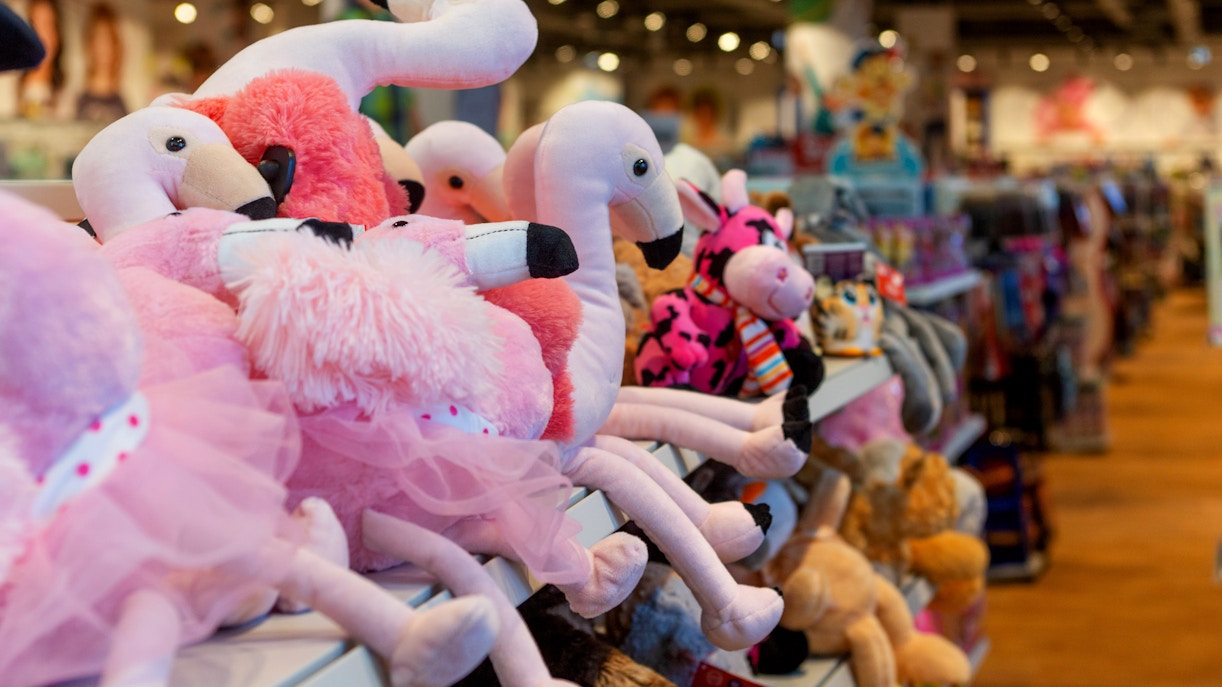 Toys shop at Illuminarium