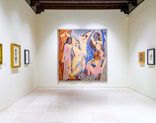 Artworks at the Picasso Museum Malaga