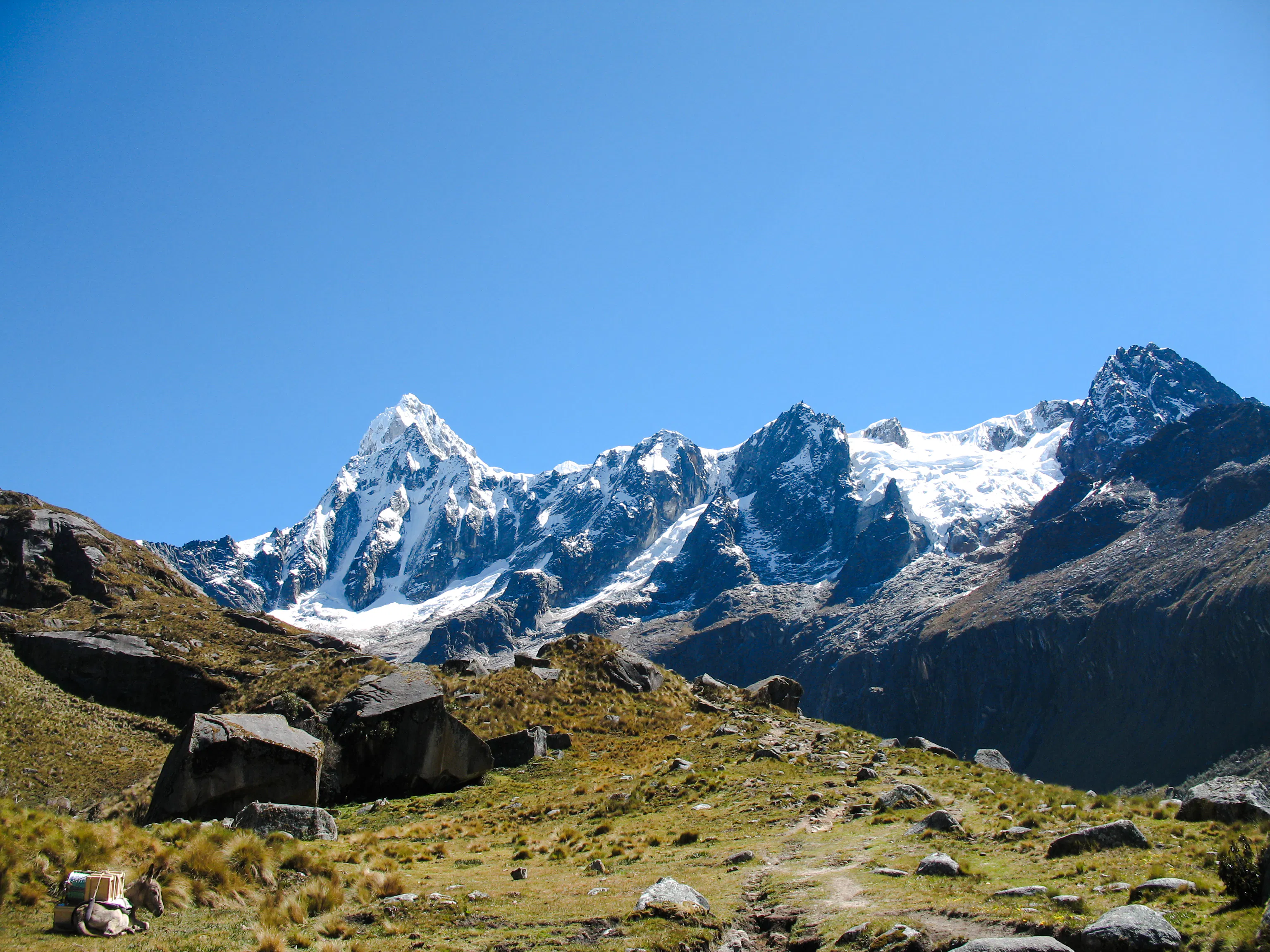 Santa Cruz Trek in Cordillera Blanca, Huascarán National Park, Peru