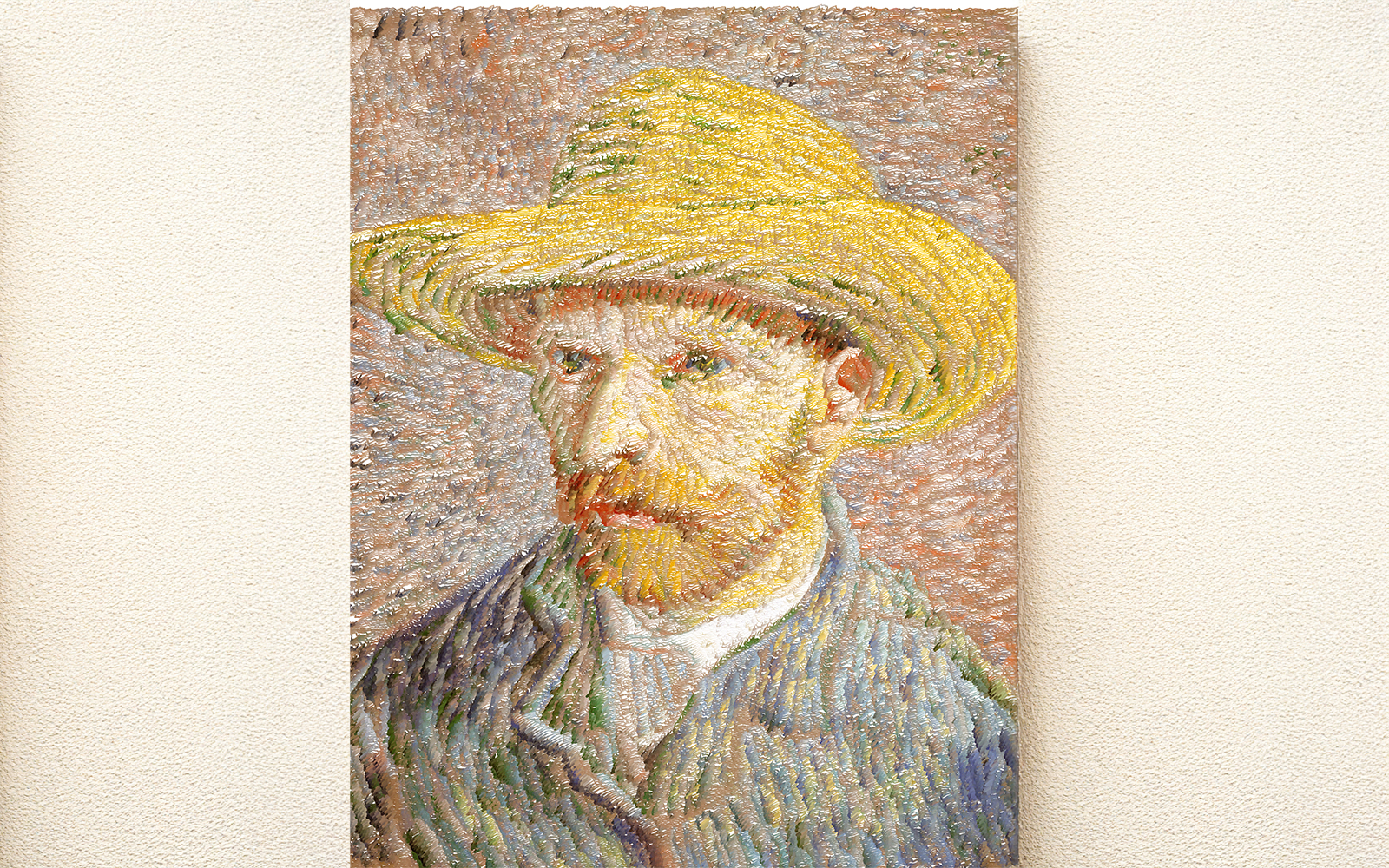 Self portrait of Vincent Van Gogh