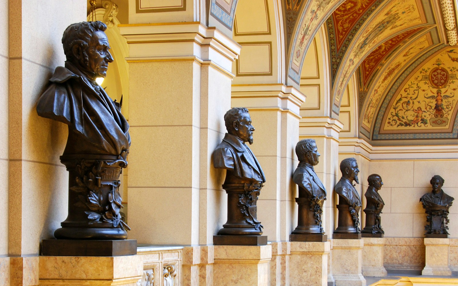 Prague National Museum sculptures with Prague CoolPass access.
