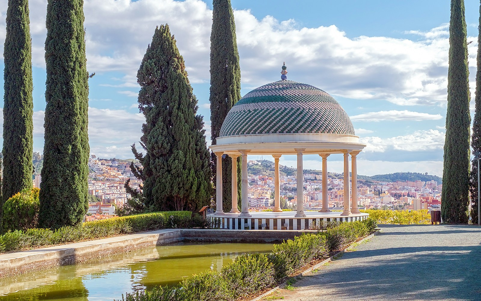 Conception garden, Jardin la concepcion in Malaga, Spain.