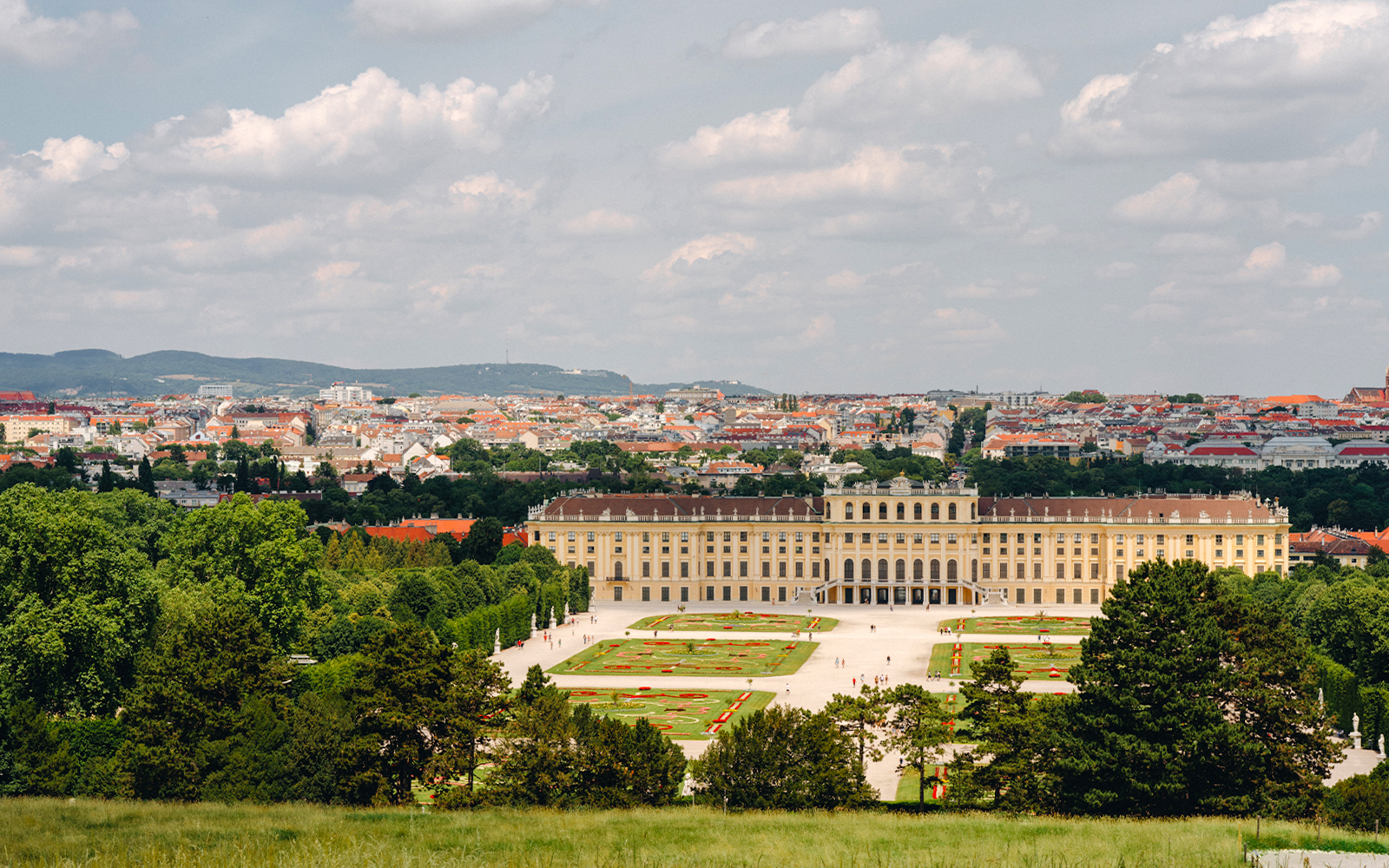 Schonbrunn Palace entrances
