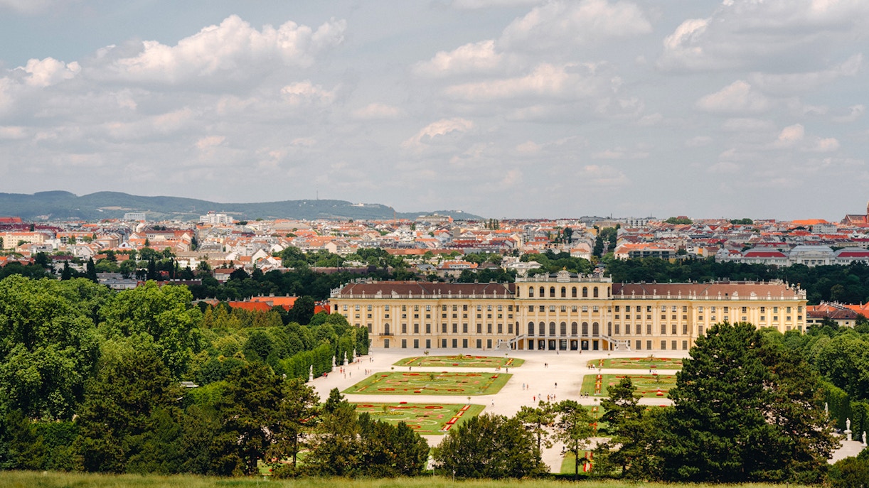 Schonbrunn Palace entrances
