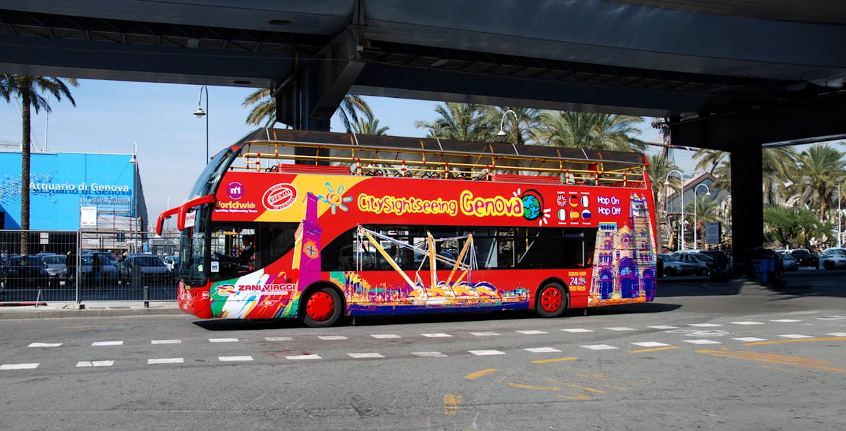 Ingressos para o City Sightseeing Genoa Hop-on Hop-off