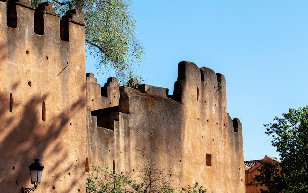 Chefchaouen blue-washed buildings and narrow streets on a day trip from Fez.