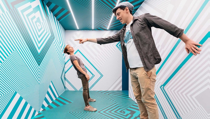 Anti-Gravity Room - Illusion Art Museum Prague