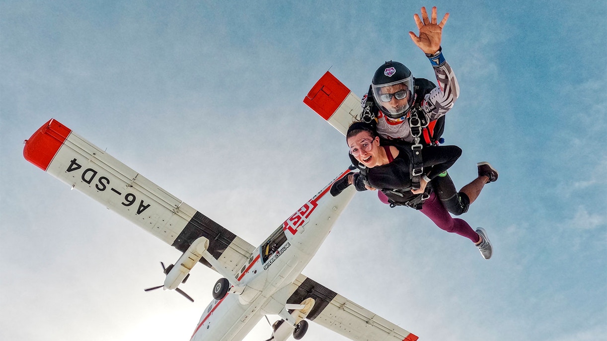 Skydive Dubai - timings