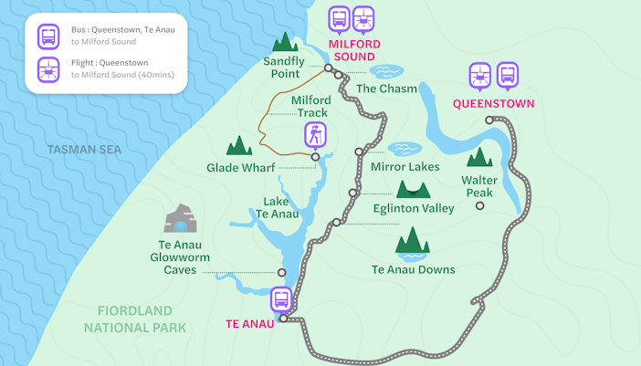 Milford Sound tours from Queenstown