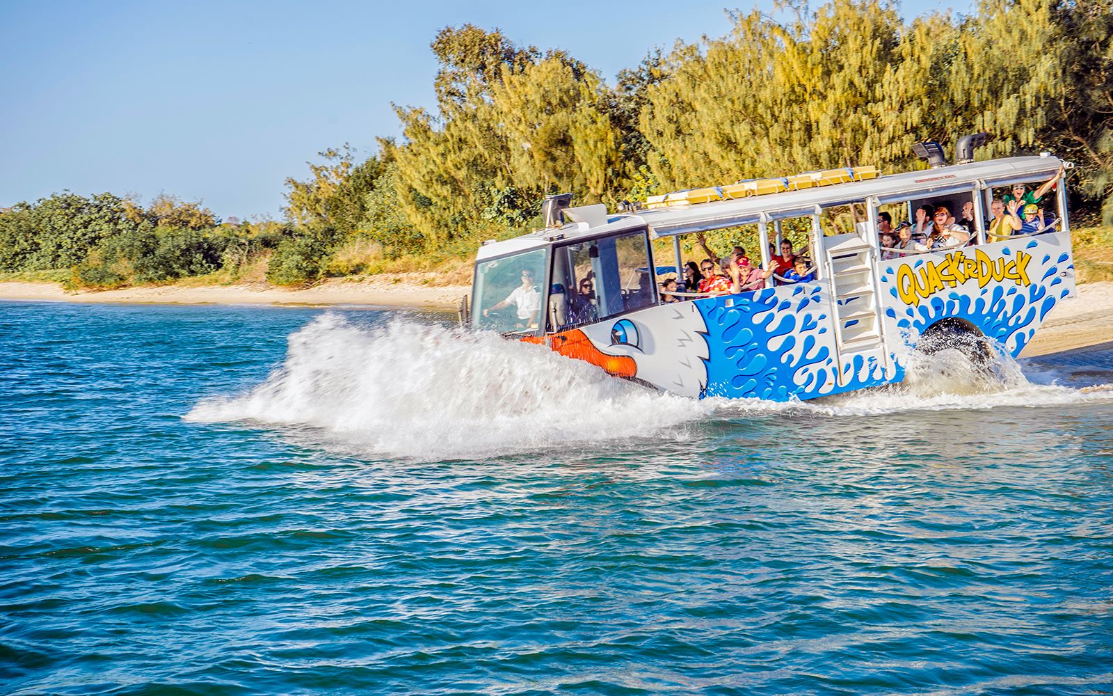 Quack'rDuck tours in gold coast