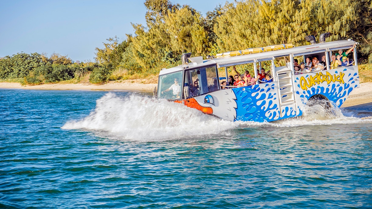 Quack'rDuck tours in gold coast