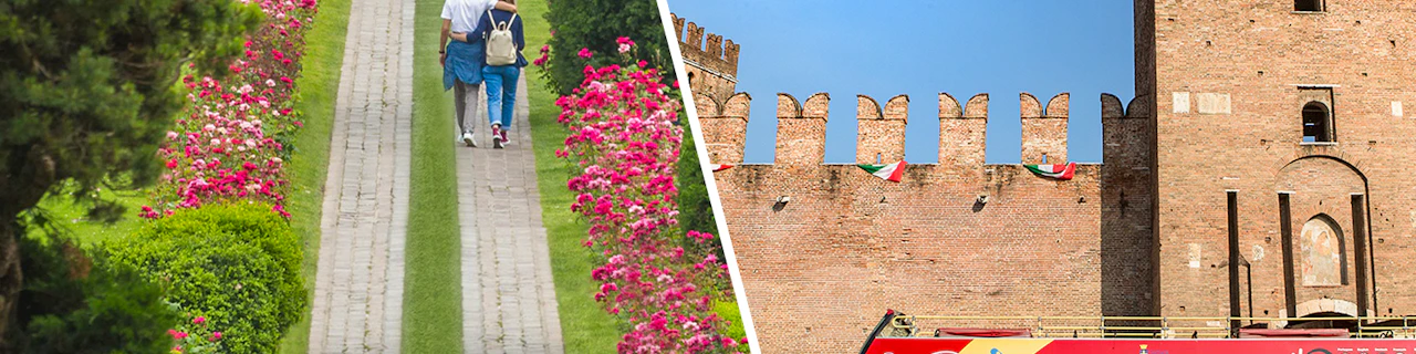 Combo: Parco Giardino Sigurtà + Verona Hop-On Hop-Off Bus Tour