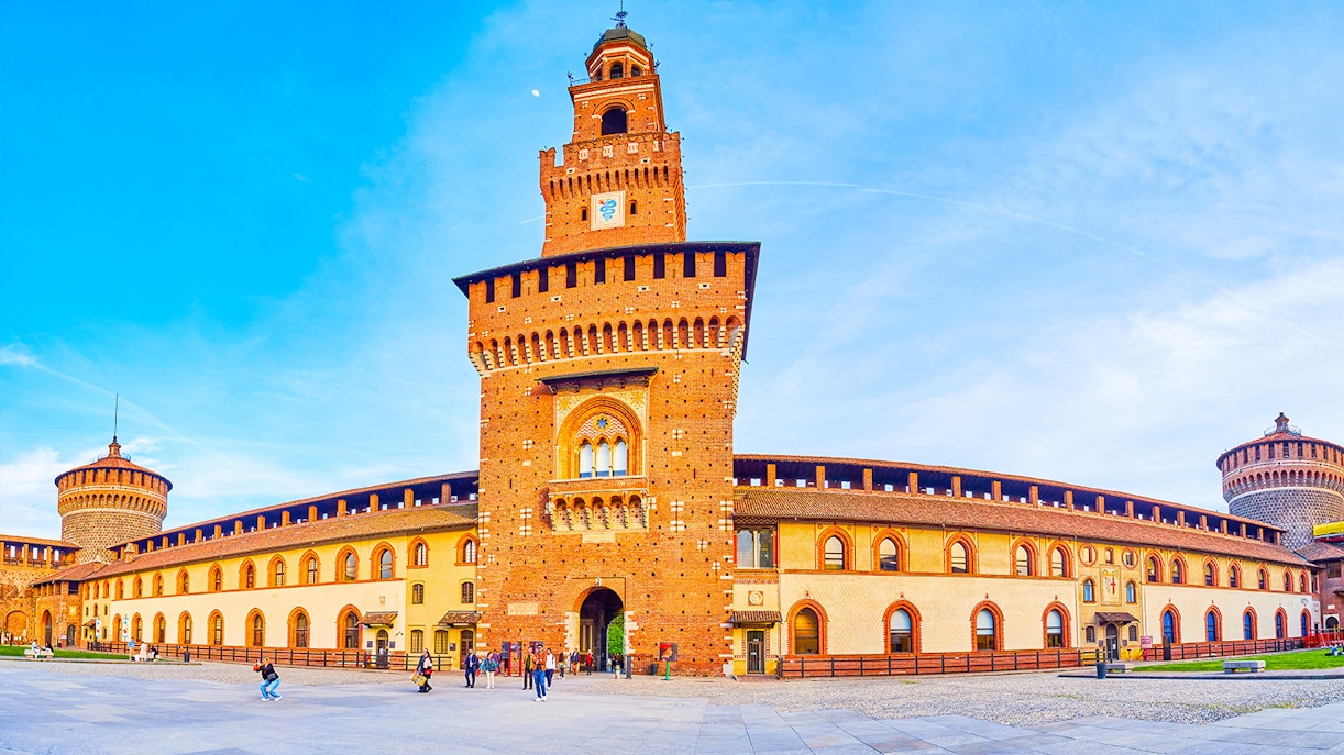 Sforza Castle entrance