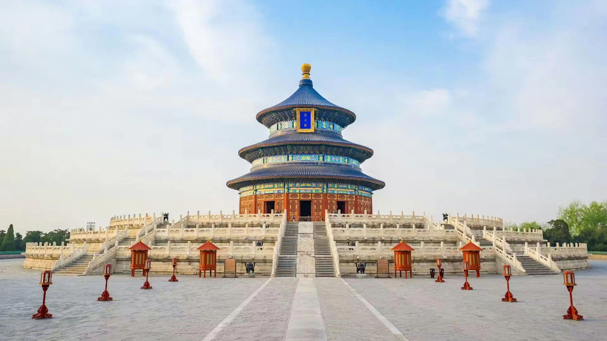 Hall of Prayer for Good Harvests at Temple of Heaven, Beijing, China.