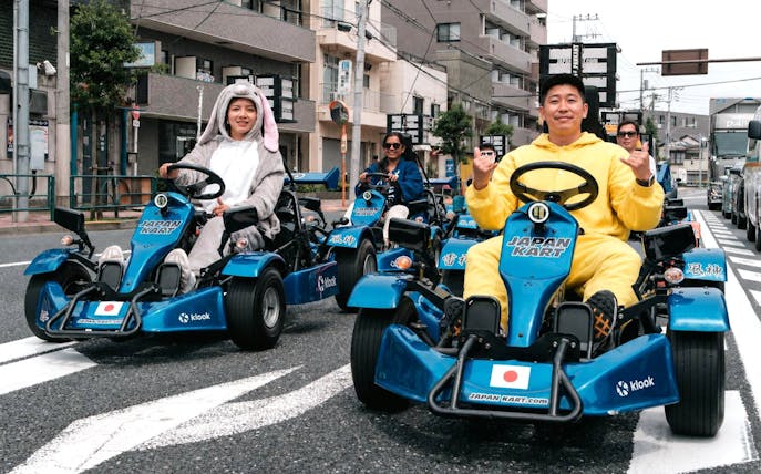 tóquio: shibuya, palácio imperial e torre de tóquio - experiência de 120 minutos de karting da japankart-1
