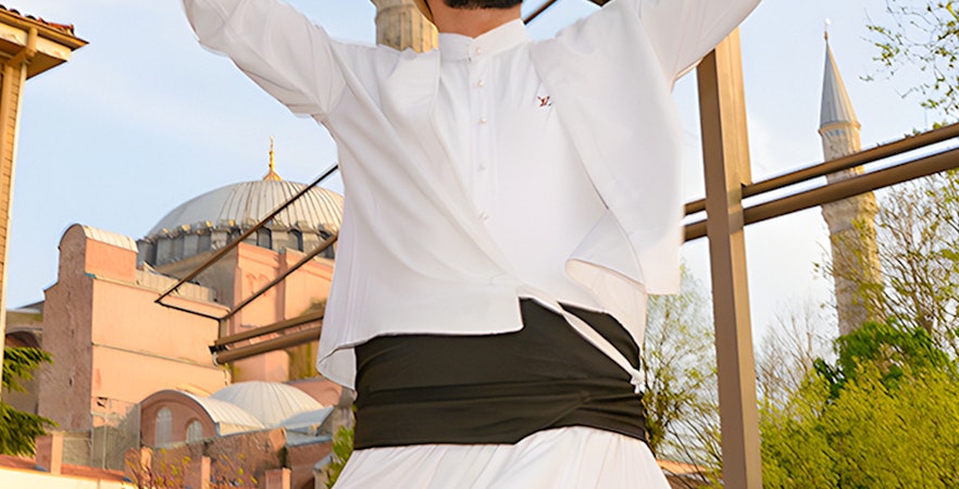 Ingressos para o espetáculo de dervixes rodopiantes