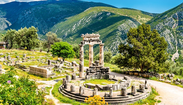 Templo de Apolo, Delfos