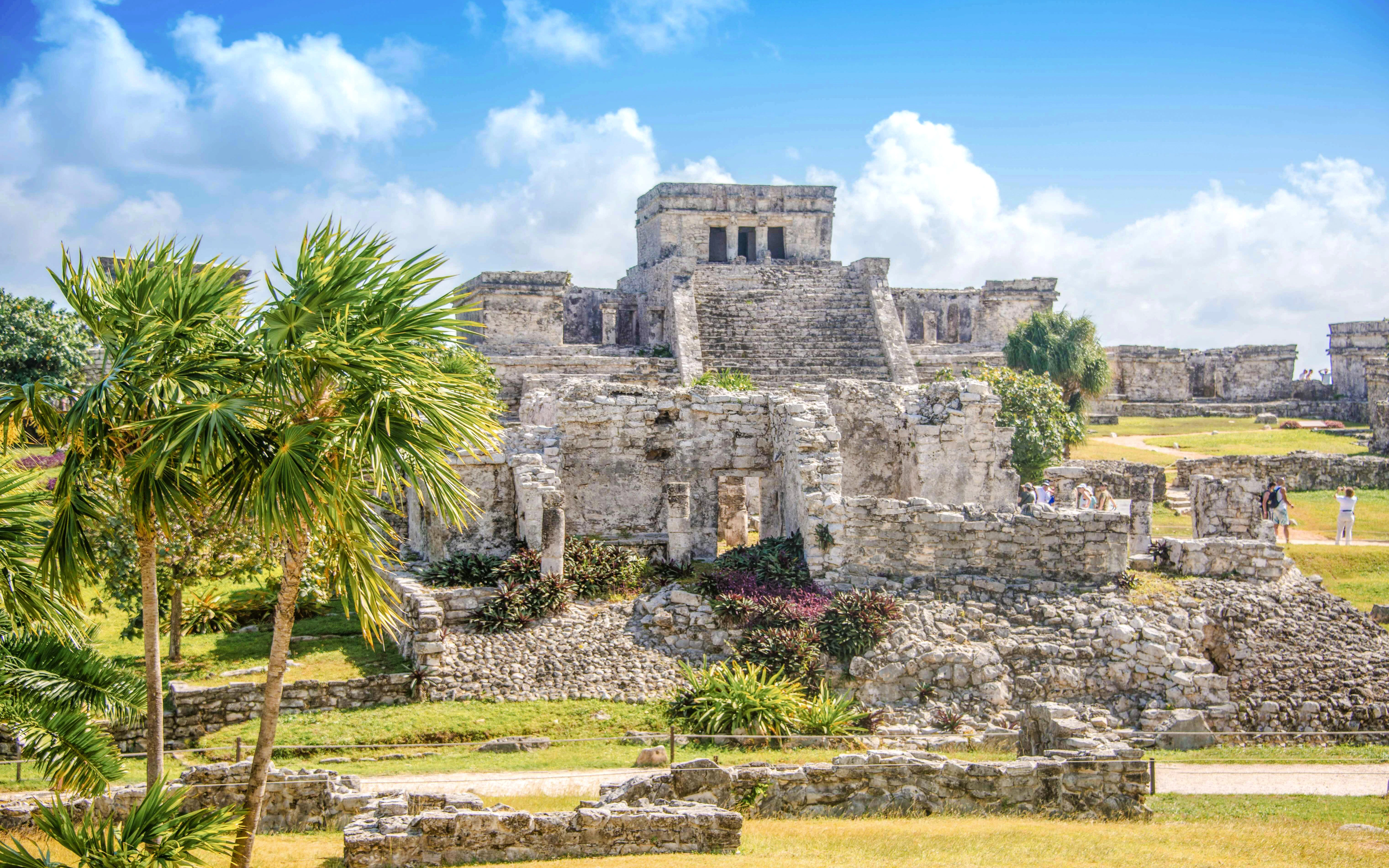 Tulum Archaeological Zone in Mexico