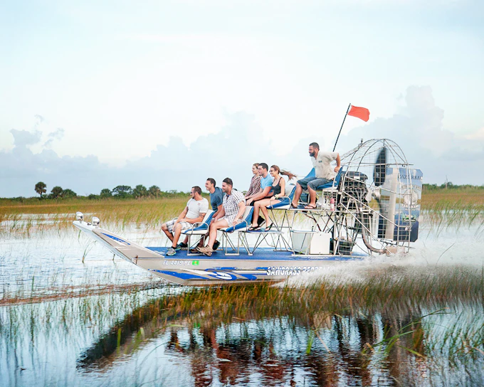 Miami: Sawgrass Recreation Park Airboat Tour with Reptile Exhibit & Optional Transportation