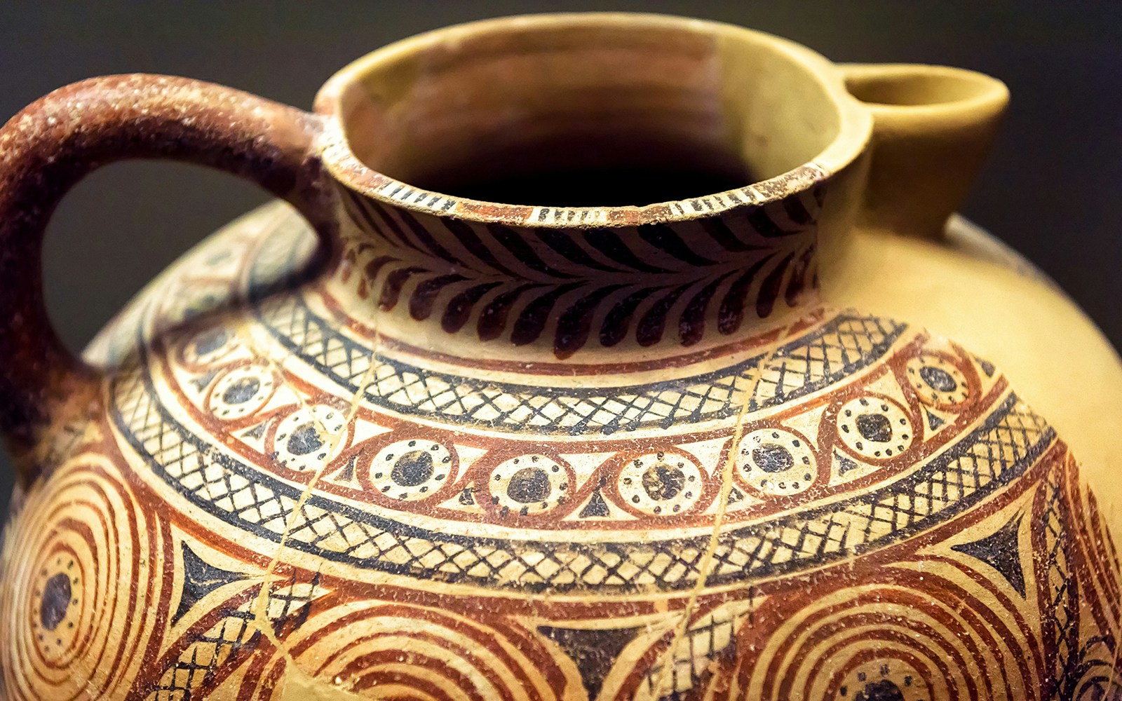 Mycenean Warrior Vase