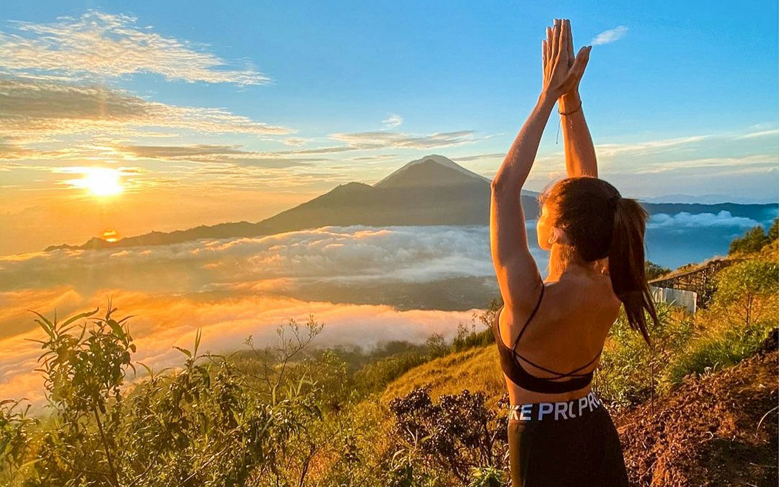 Mount Batur hot springs