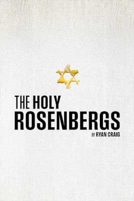 The Holy Rosenbergs Westend show poster with Star of David made of cutlery.
