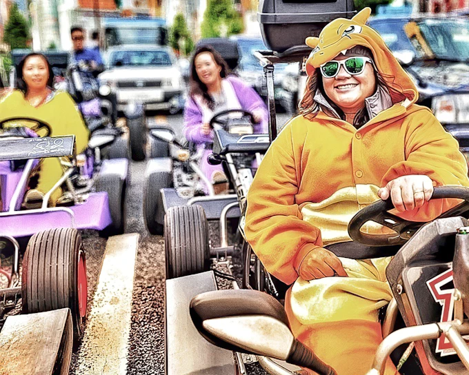 Tokyo: Shibuya Crossing & Tokyo Tower 1-Hr 30-Min Go-Karting Experience by Monkey Kart