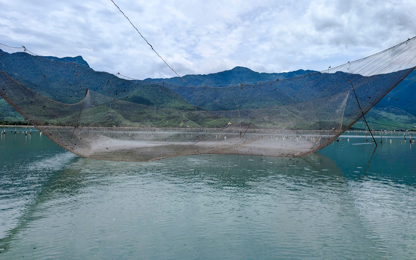 From Hue or Da Nang: Lap An Lagoon Oyster Farm and Fishing Cruise with Lunch