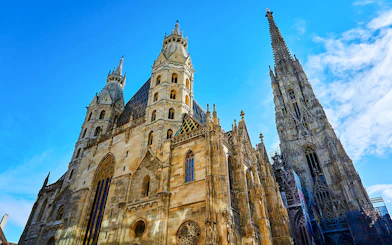 St. Stephen's Cathedral in Vienna, featured on the Old Town Walking Tour.