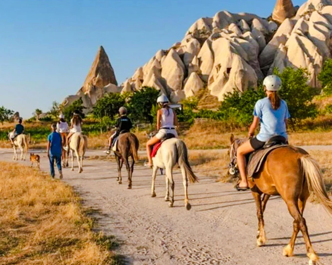 Cappadocia Sunrise Balloon Watching & Horse Riding Tour