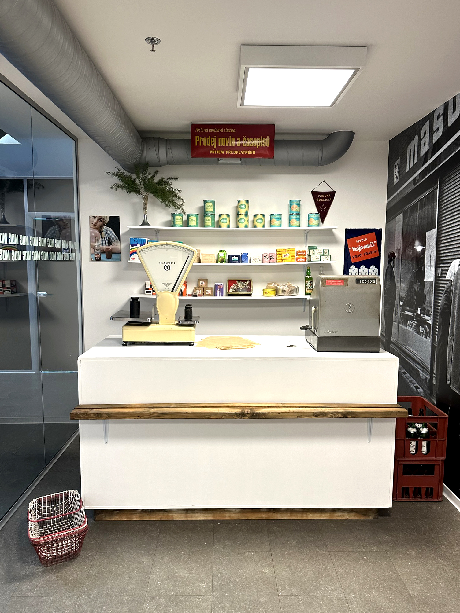 Shopping at Museum of Communism Prague