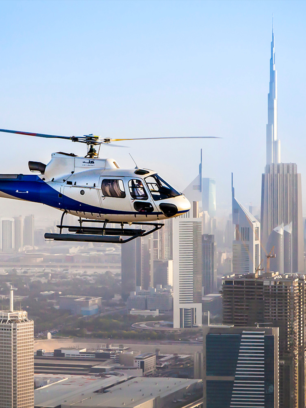 Passeios de helicóptero em Dubai