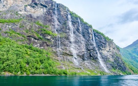 La cascade des Sept Sœurs