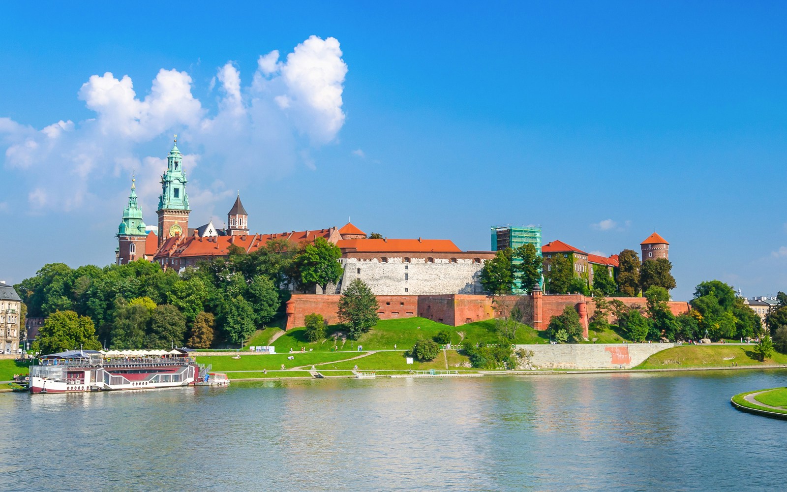 Views of Vistula River