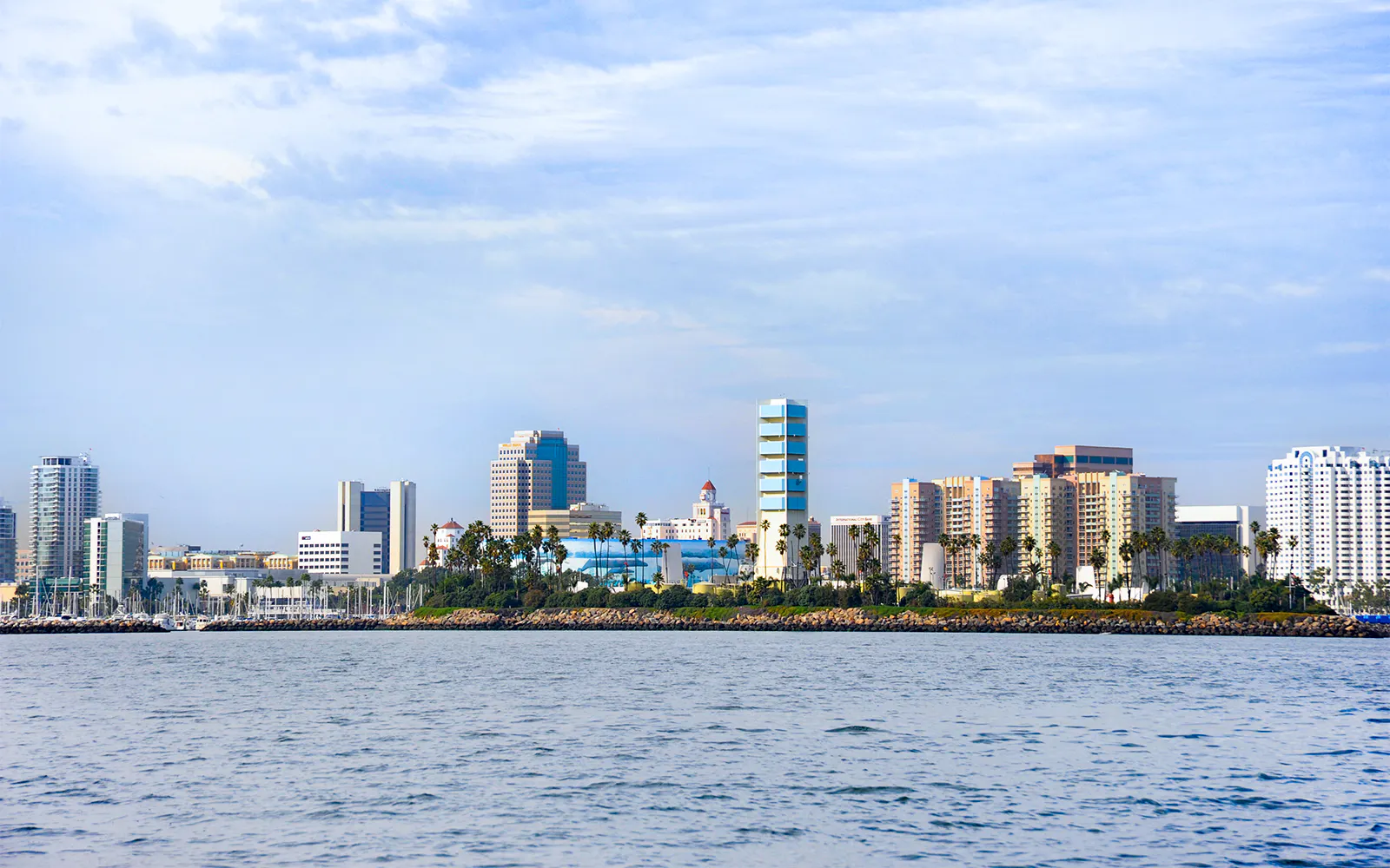 Downtown Long Beach skyline